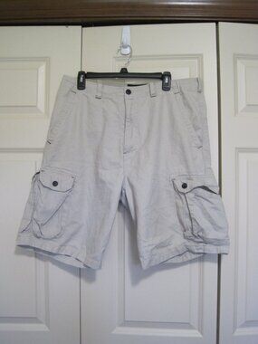 Light khaki Men's Cargo Shorts
